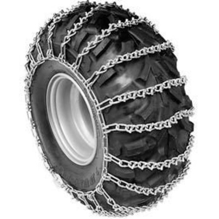 PEERLESS INDUSTRIAL GROUP Atv V-Bar Tire Chains, 4 Link Spacing (Pair) - 1064355 1064355